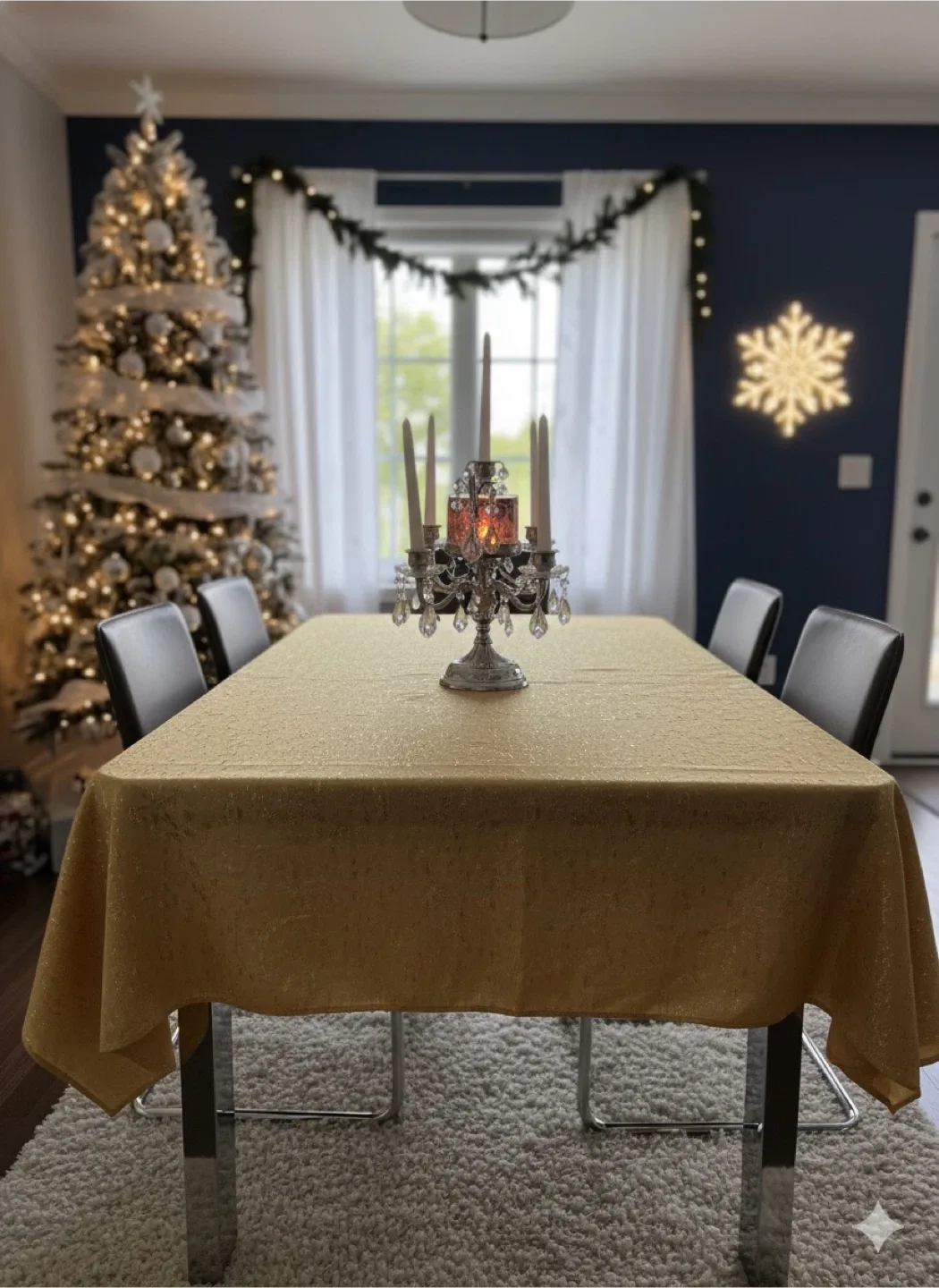 Candleholder with Crystal Accents image indicator(5)