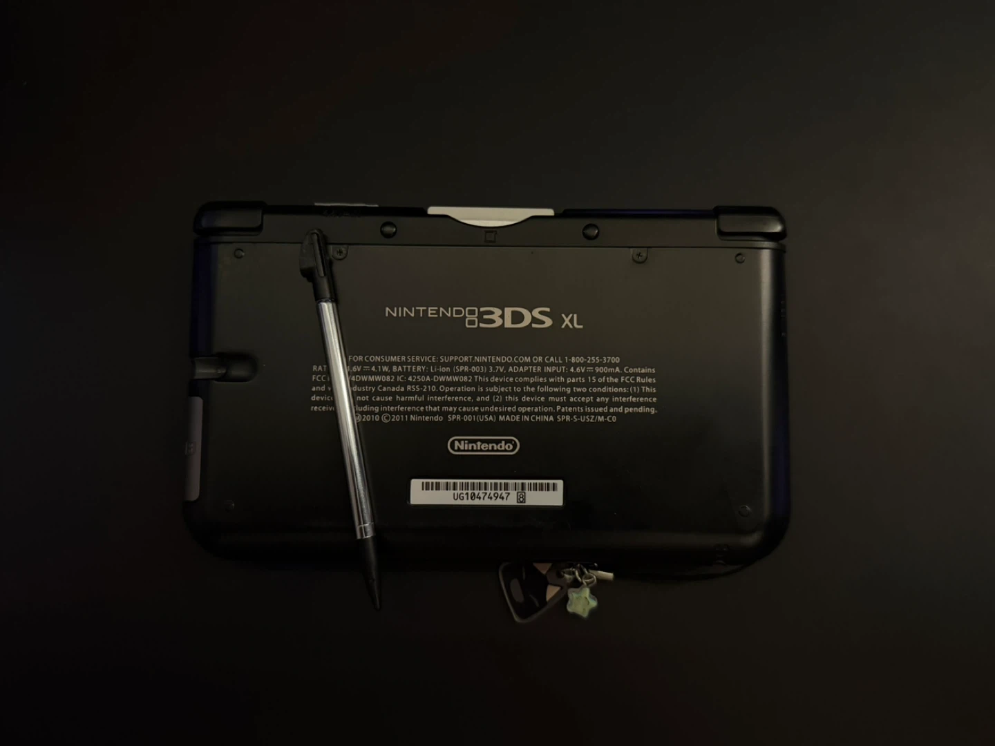 Nintendo 3DS XL Black Handheld Console - photo 5