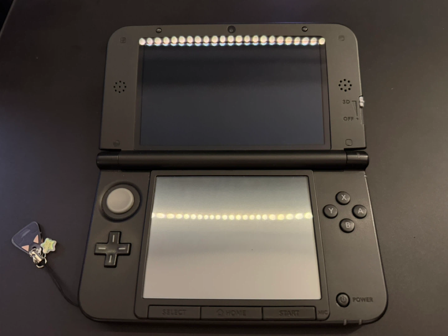 Nintendo 3DS XL Black Handheld Console - photo 2