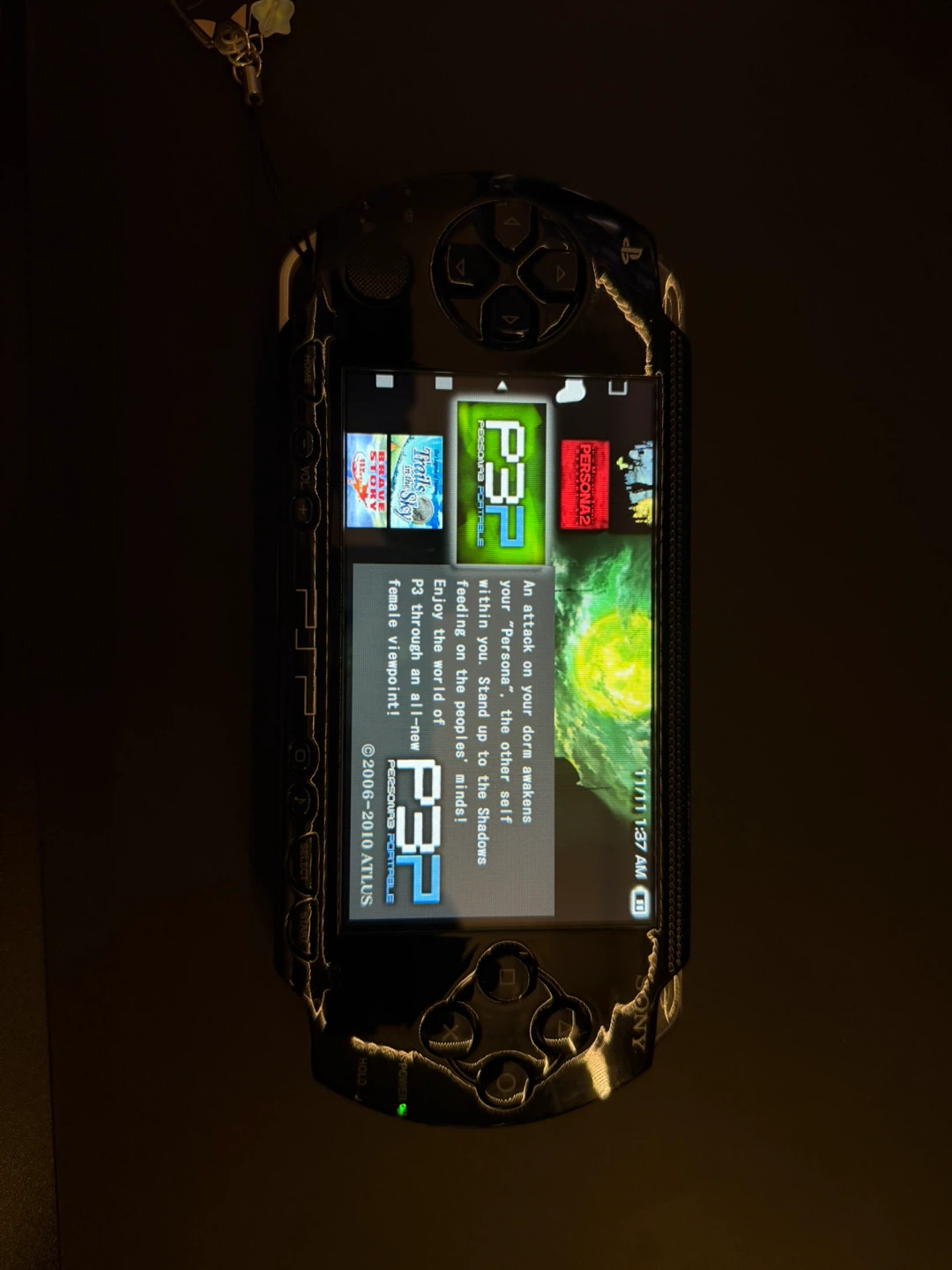 Sony PSP 1000 Black Handheld Console - photo 3