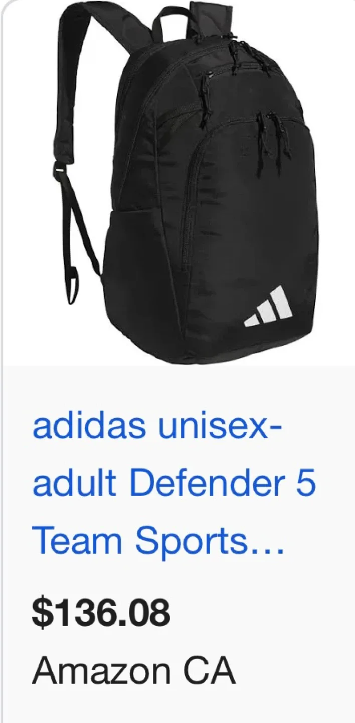 Adidas Defender Backpack - Black image indicator(6)