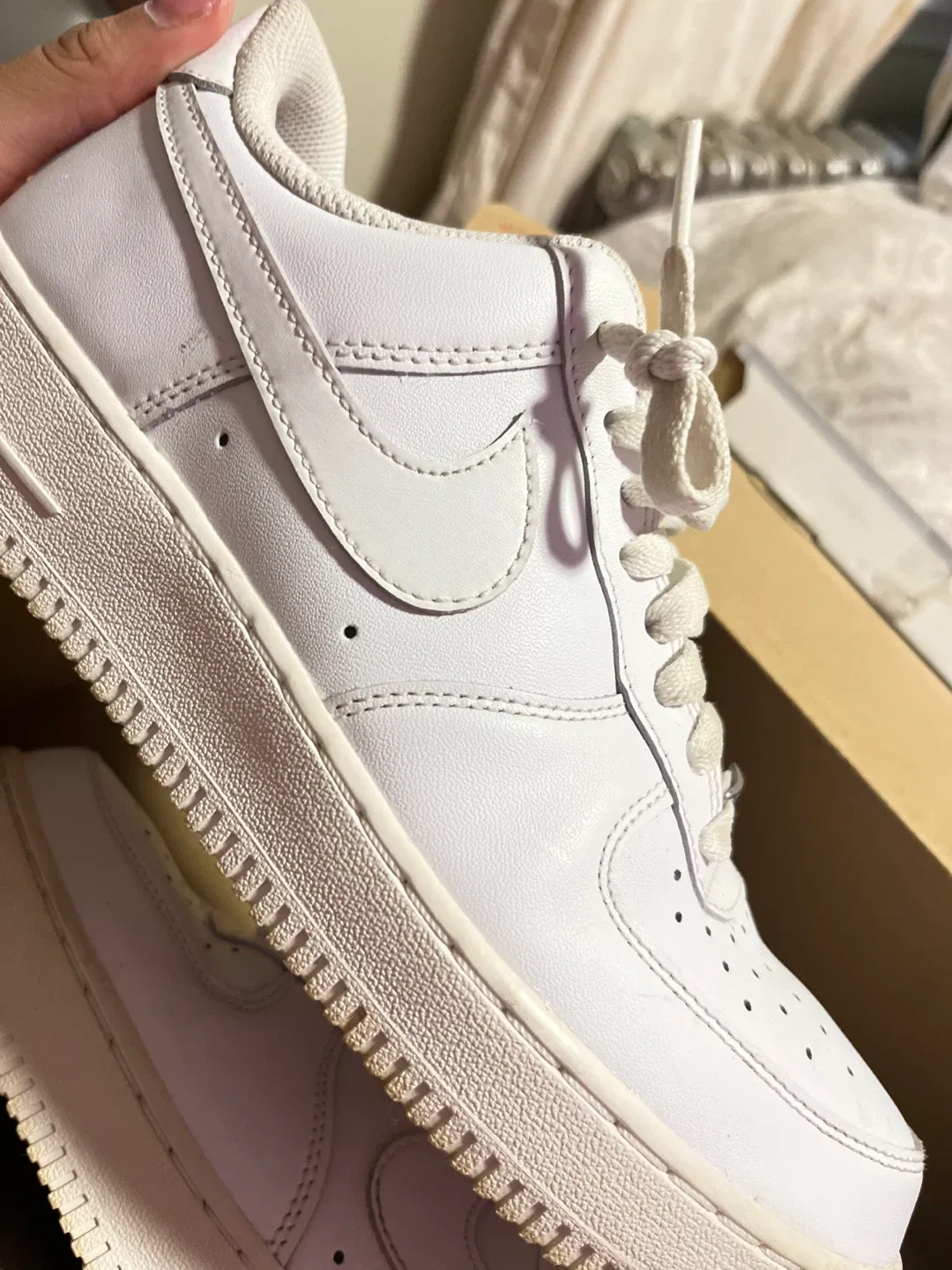 WOMENS Nike Air Force 1 - Size US 10 - White image indicator(3)