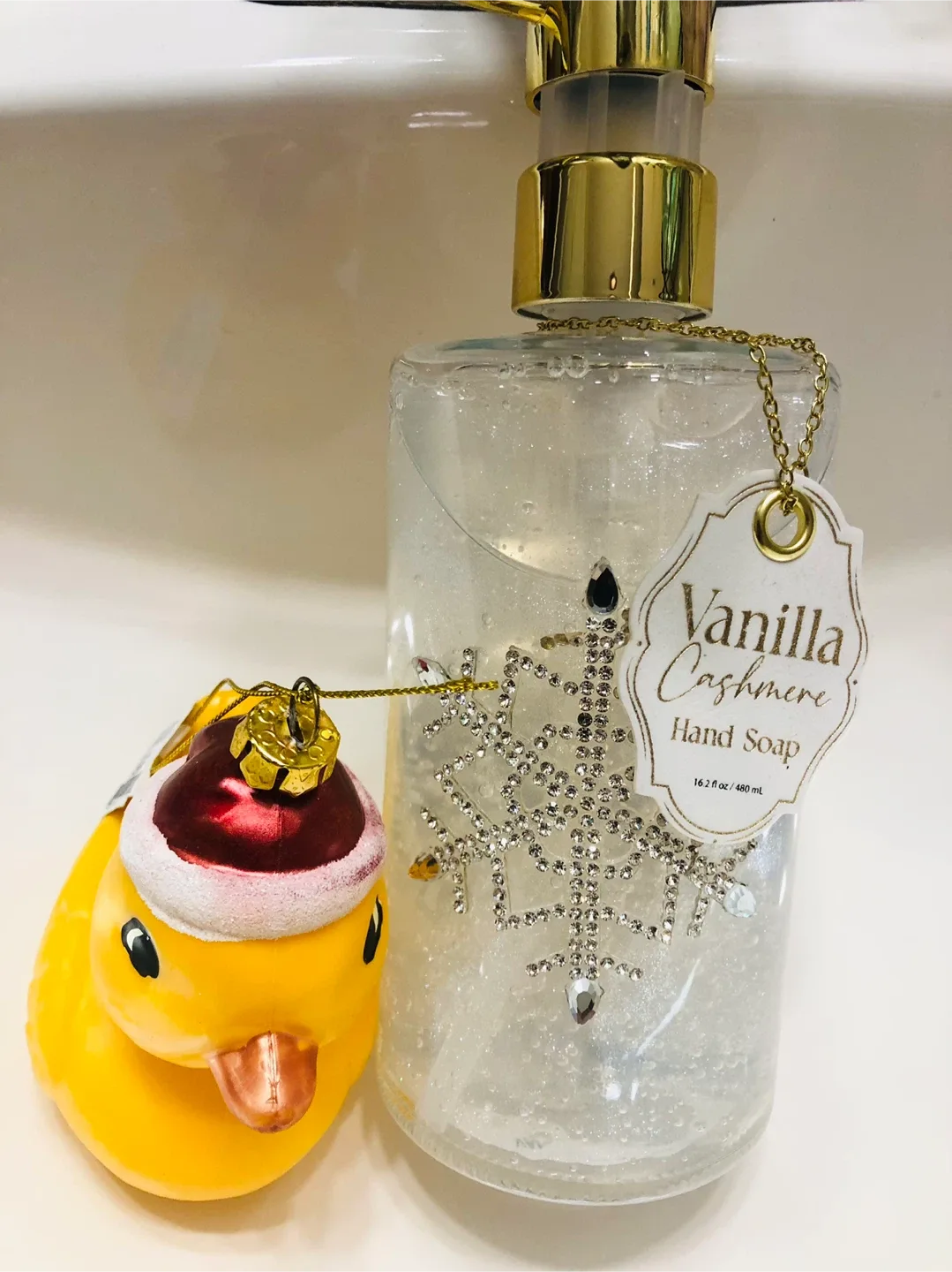 🥕 NEW Vanilla Cashmere Hand Soap & Christmas Ducky Ornament thumbnail
