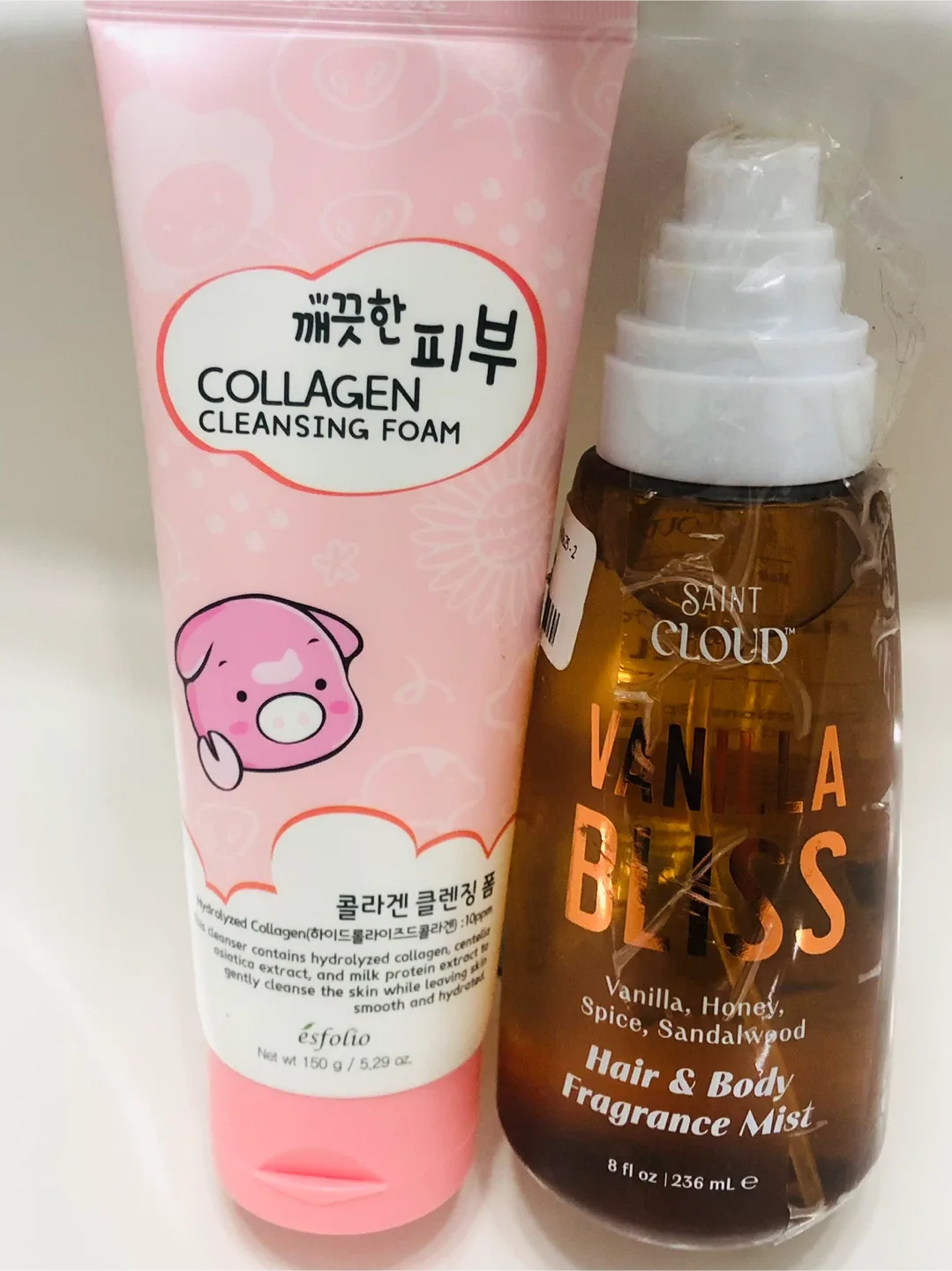 NEW Vanilla Bliss Hair & Body Mist & NEW Collagen Cleansing Foam thumbnail