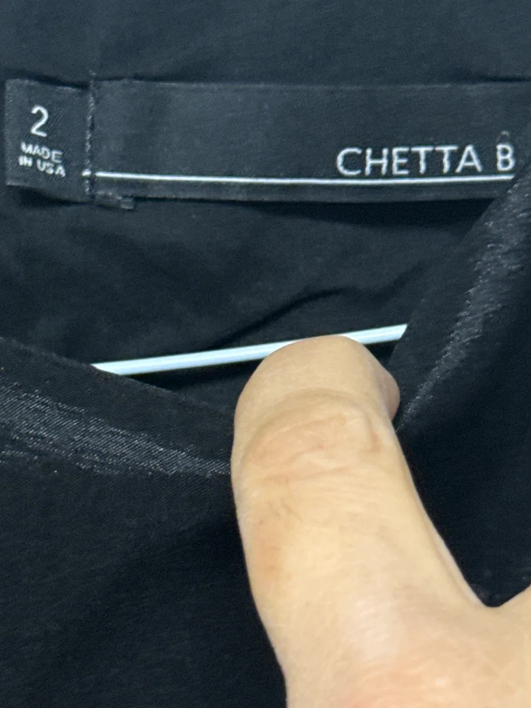 Chetta B Black Dress - Size 2 image indicator(3)