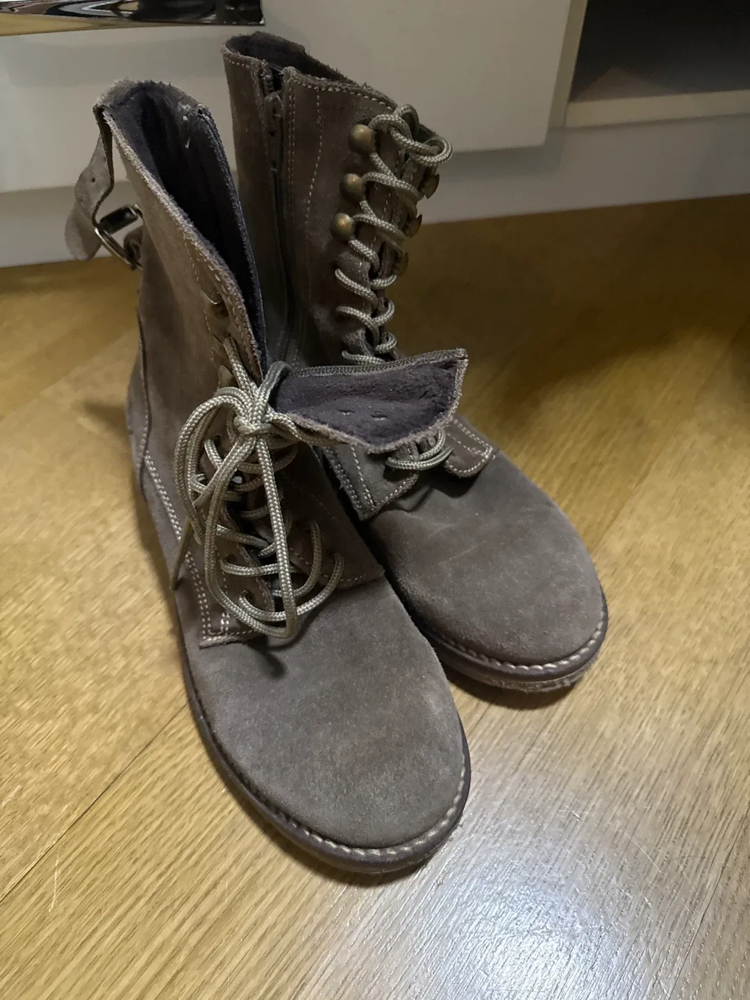 Suede Ankle Boots