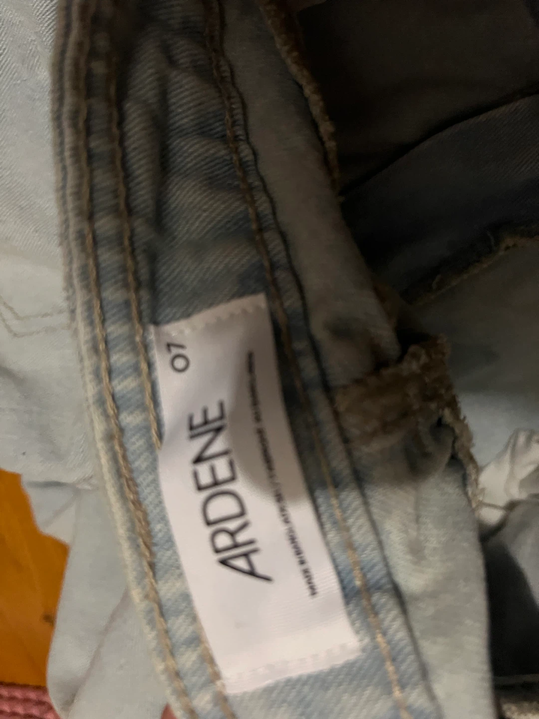 Ardene Wide Leg Cargo Jeans - Size Large - photo 2