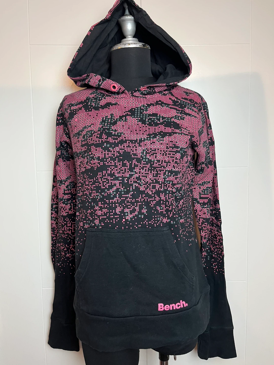 Bench Hoodie - Pink & Black