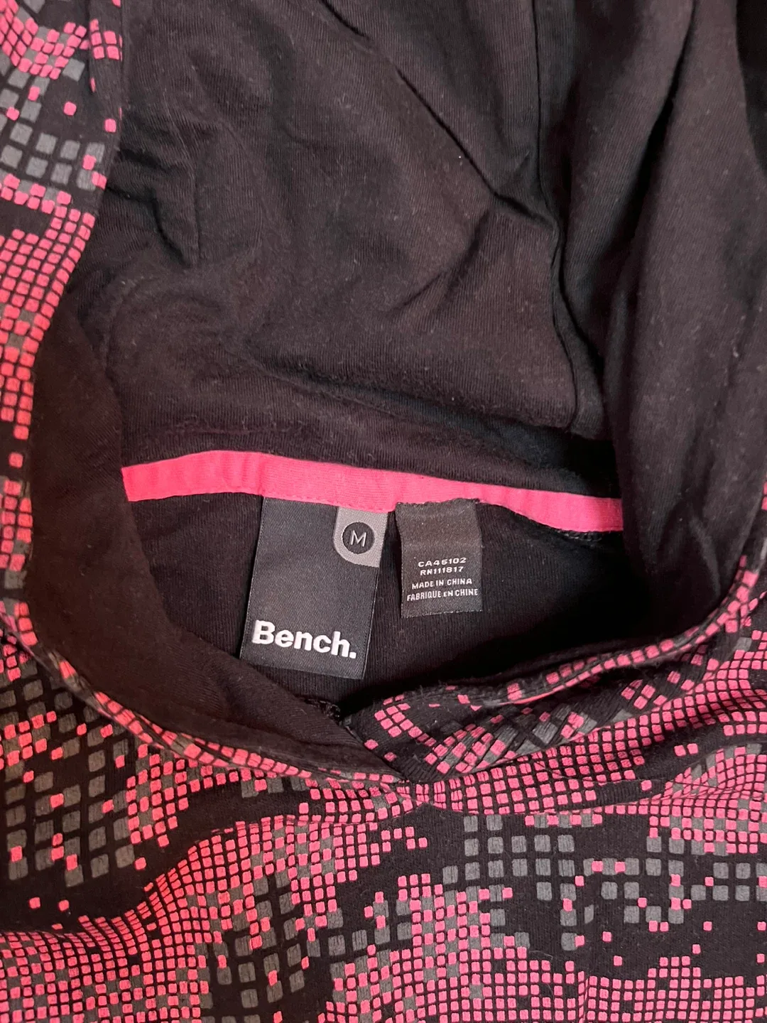 Bench Hoodie - Pink & Black image indicator(6)