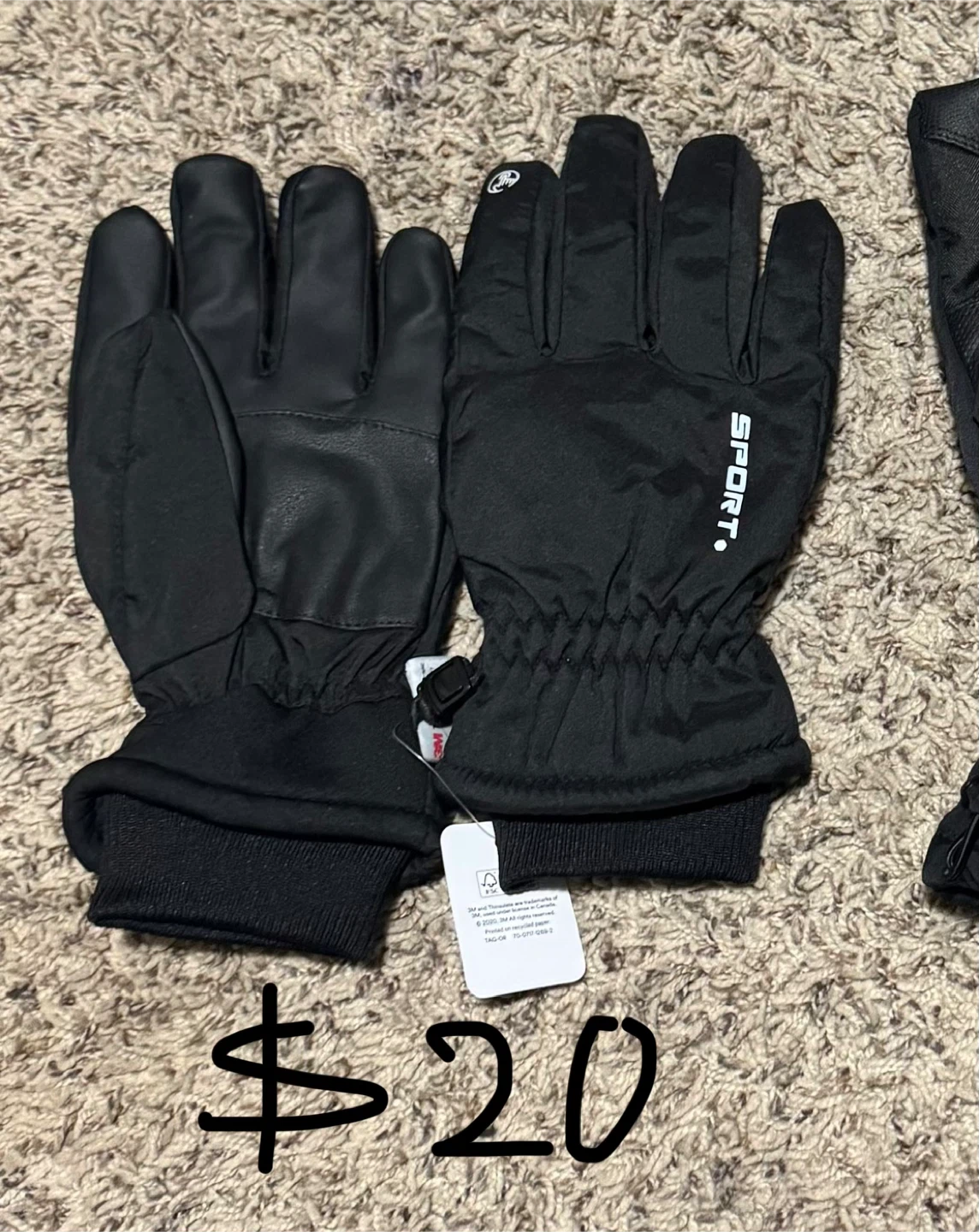 Brand new winter waterproof gloves available in size M, L, XL - photo 2