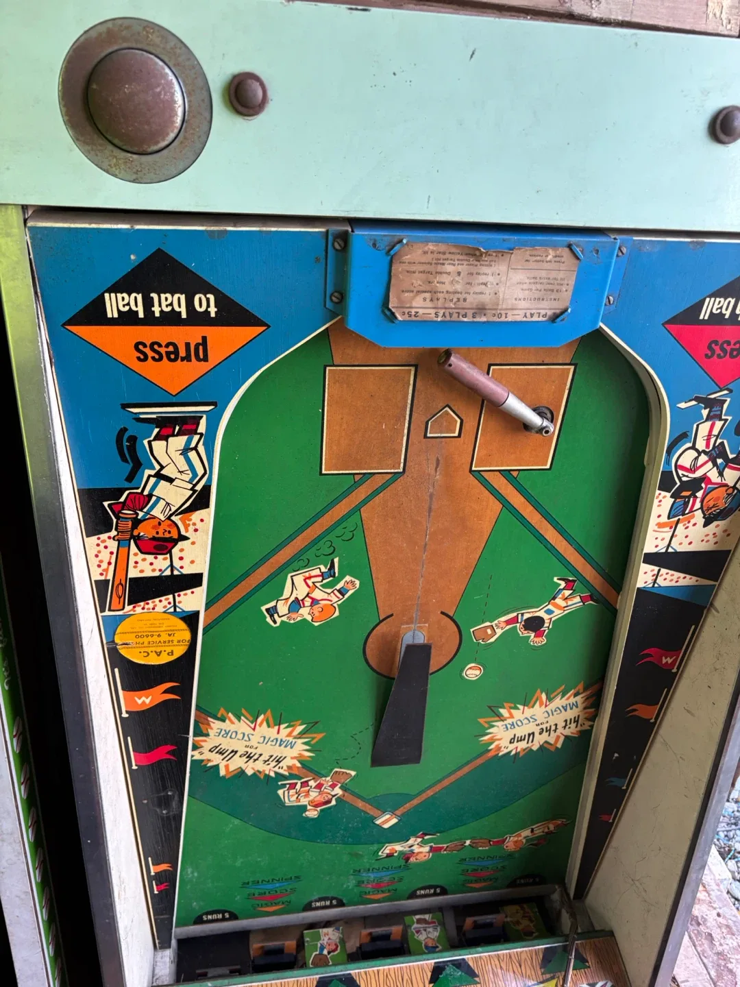 Vintage Pinball Machine Parts image indicator(10)