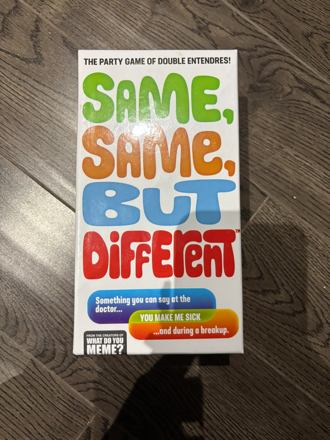 Same, Same, But Different Game
