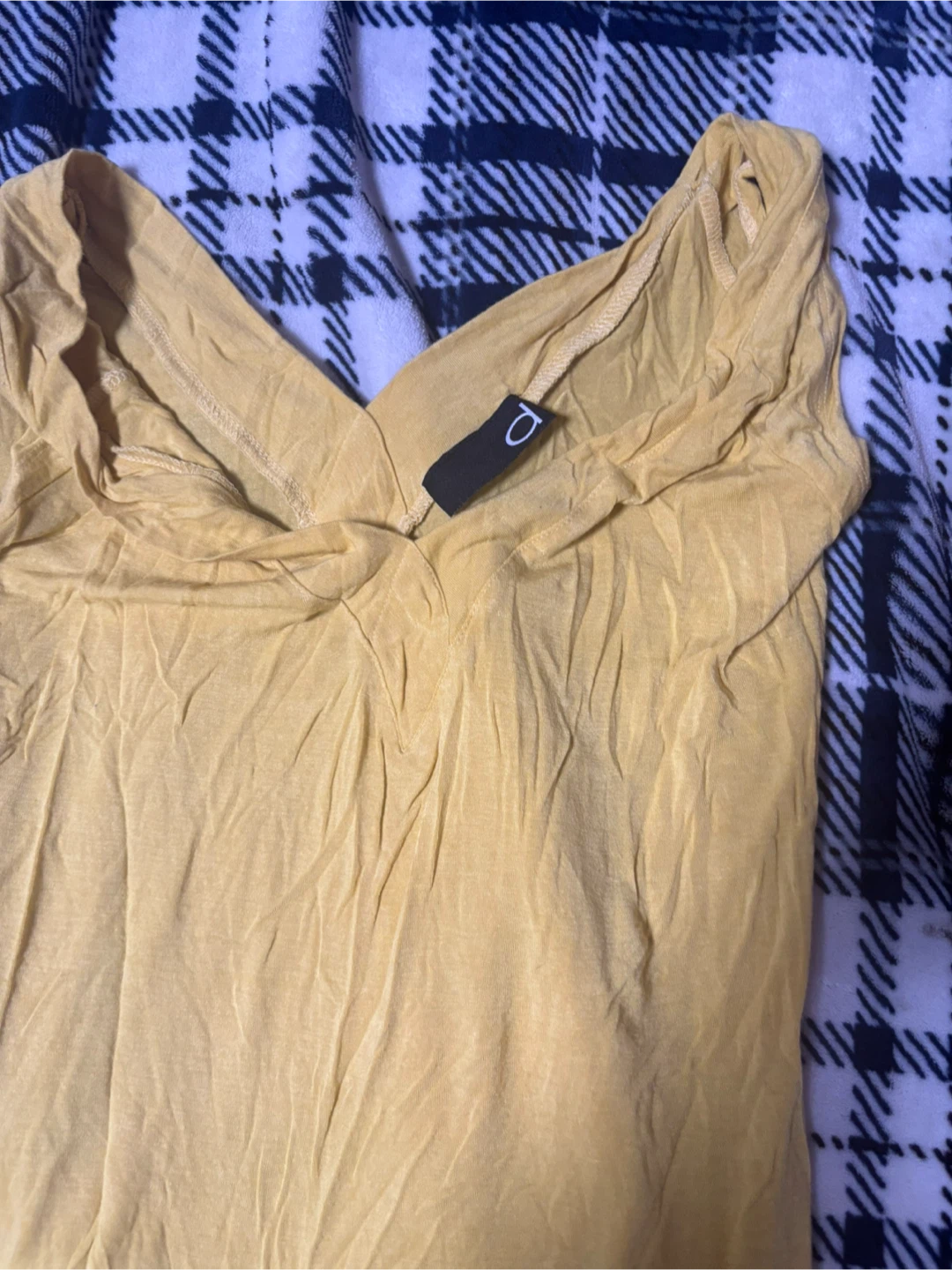 Q Yellow Tank Top - Size Small - photo 2