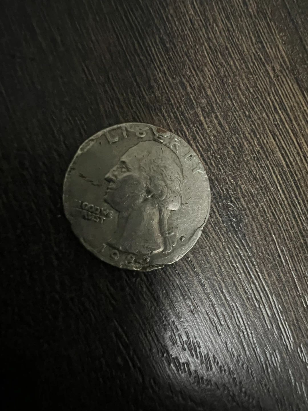 25 America's cents, minting error, - photo 4