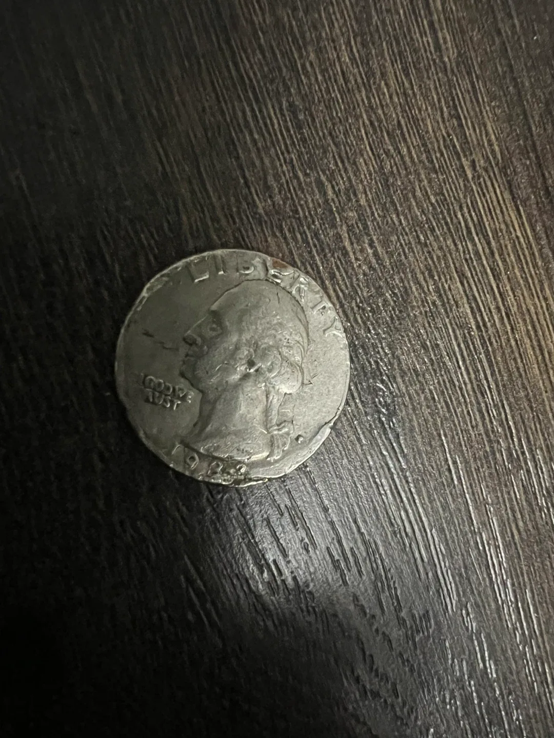 25 America's cents, minting error,