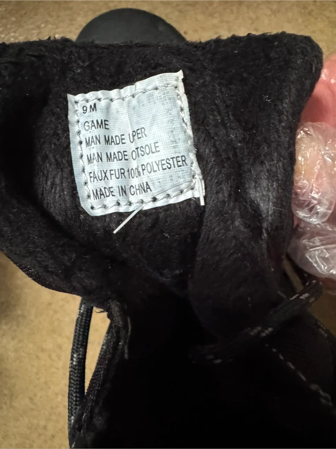 Botas de invierno Khombu Black Winter Boots - Size 9M image indicator(4)