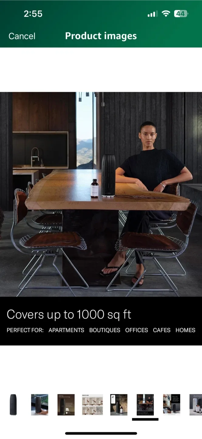 AromaTech AroMini Bluetooth Scent Diffuser image indicator(5)