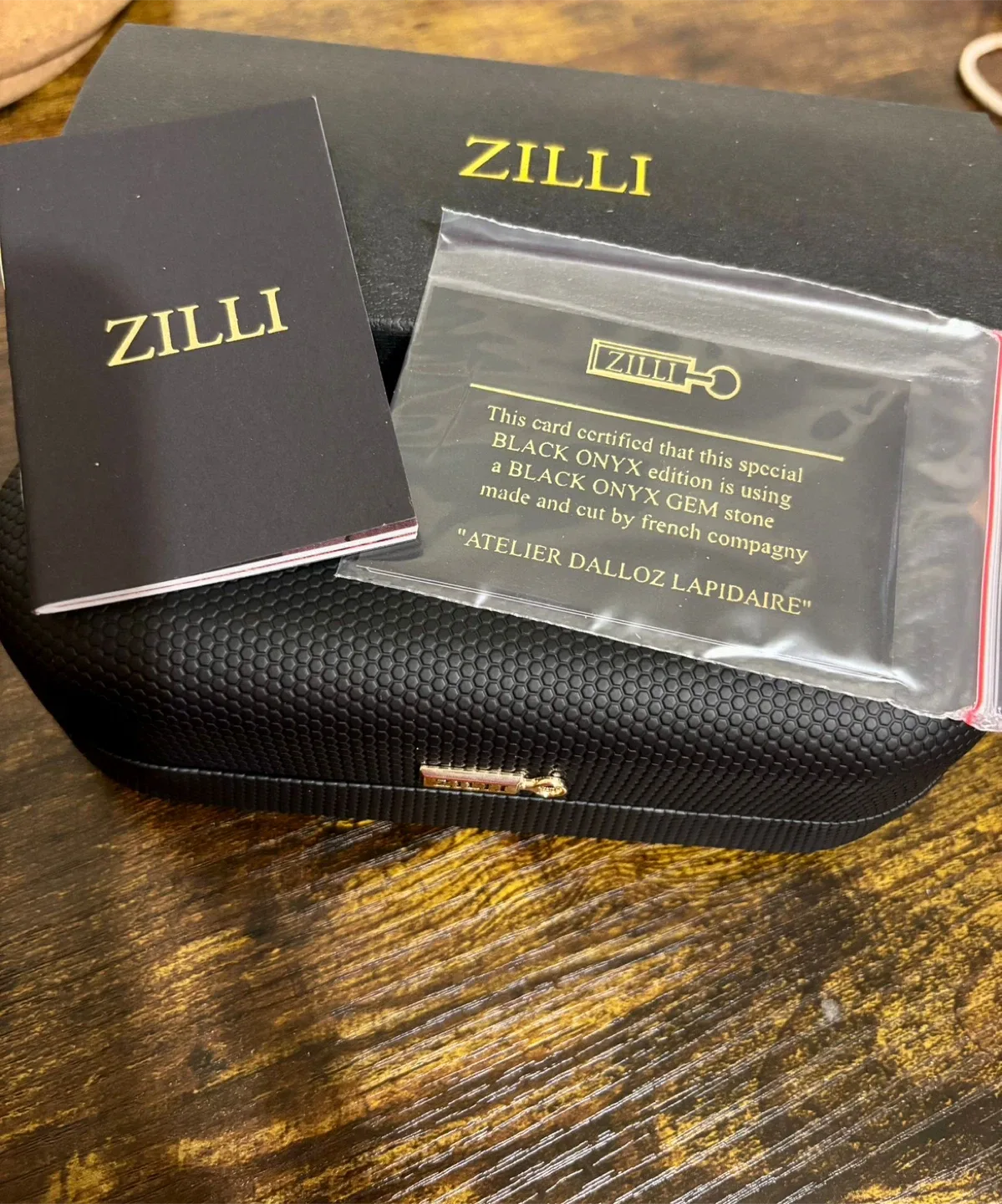 Zilli sunglasses men ZI 65054 C03 black onyx gem stone image indicator(2)