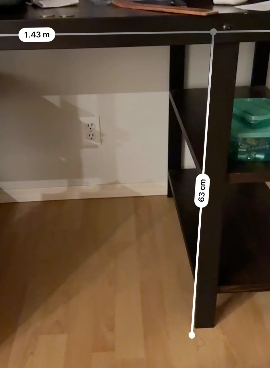 Wood and Metal Desk image indicator(2)