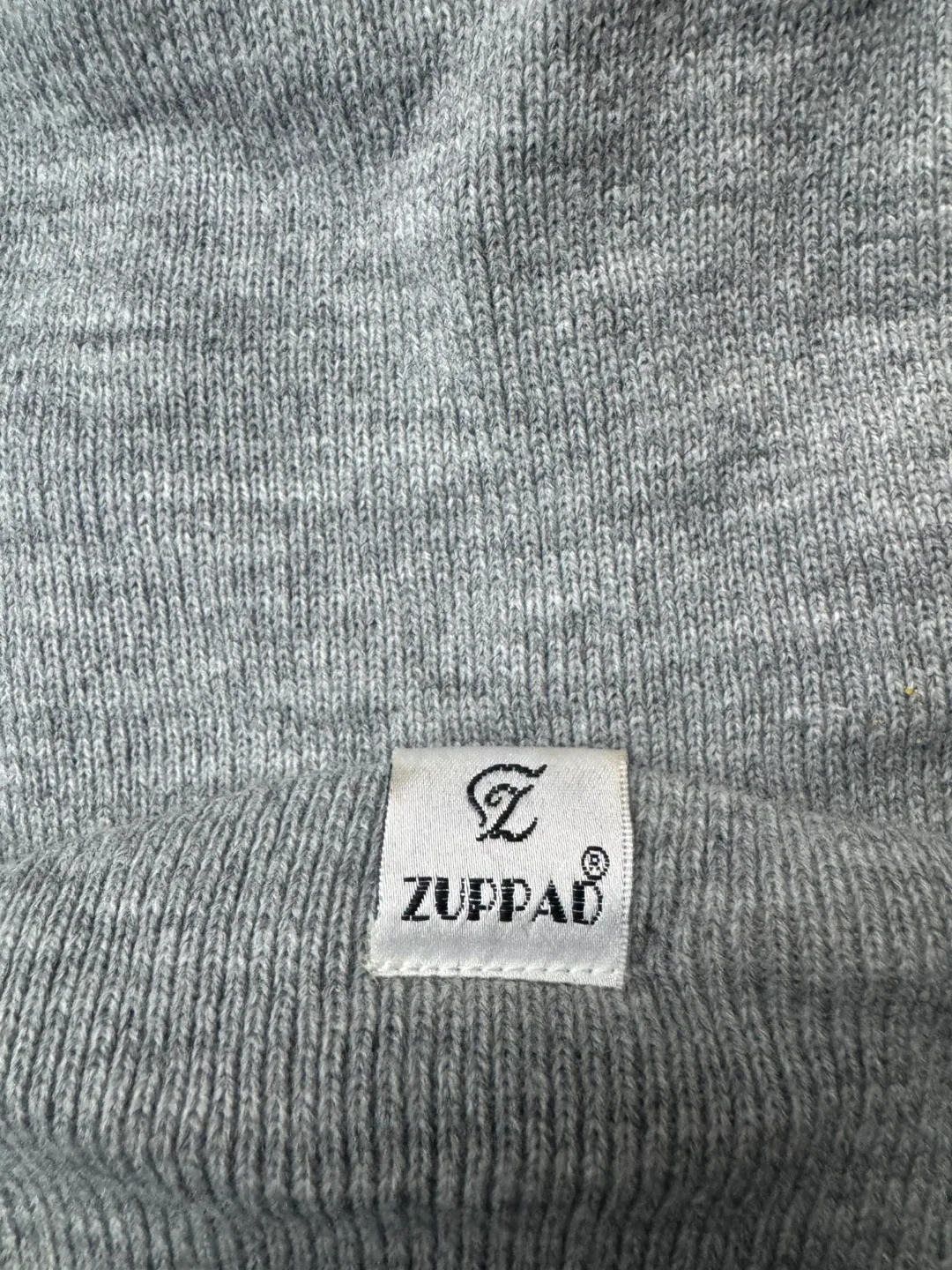 Zuppad Gray Beanie image indicator(2)