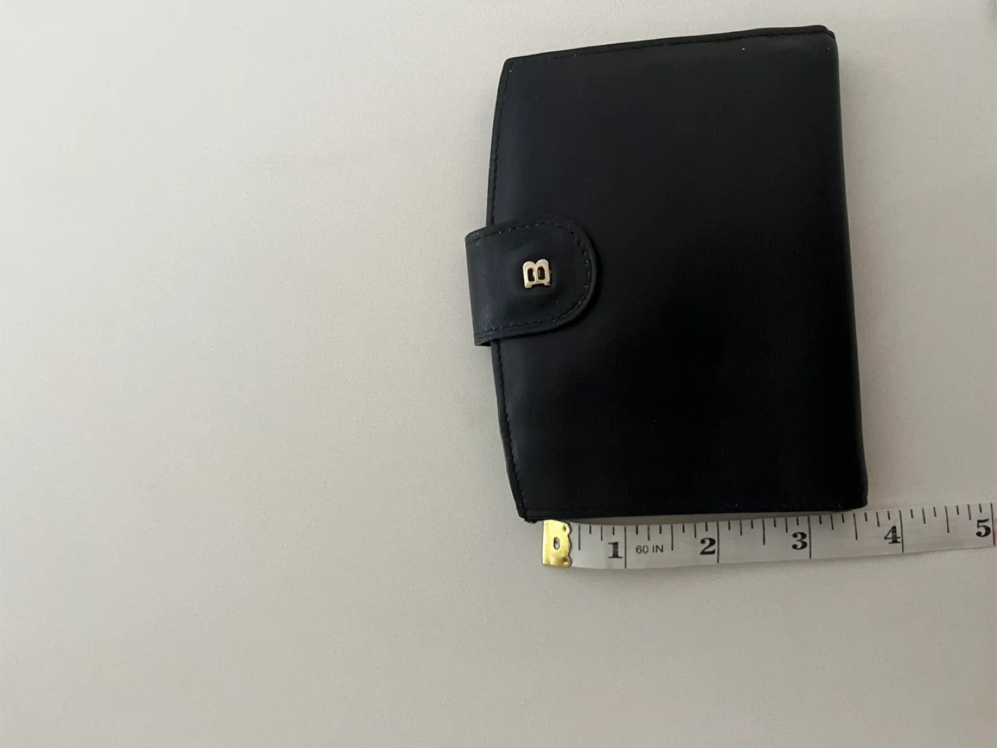 VintageBally Black Leather Wallet - Swiss Made image indicator(9)