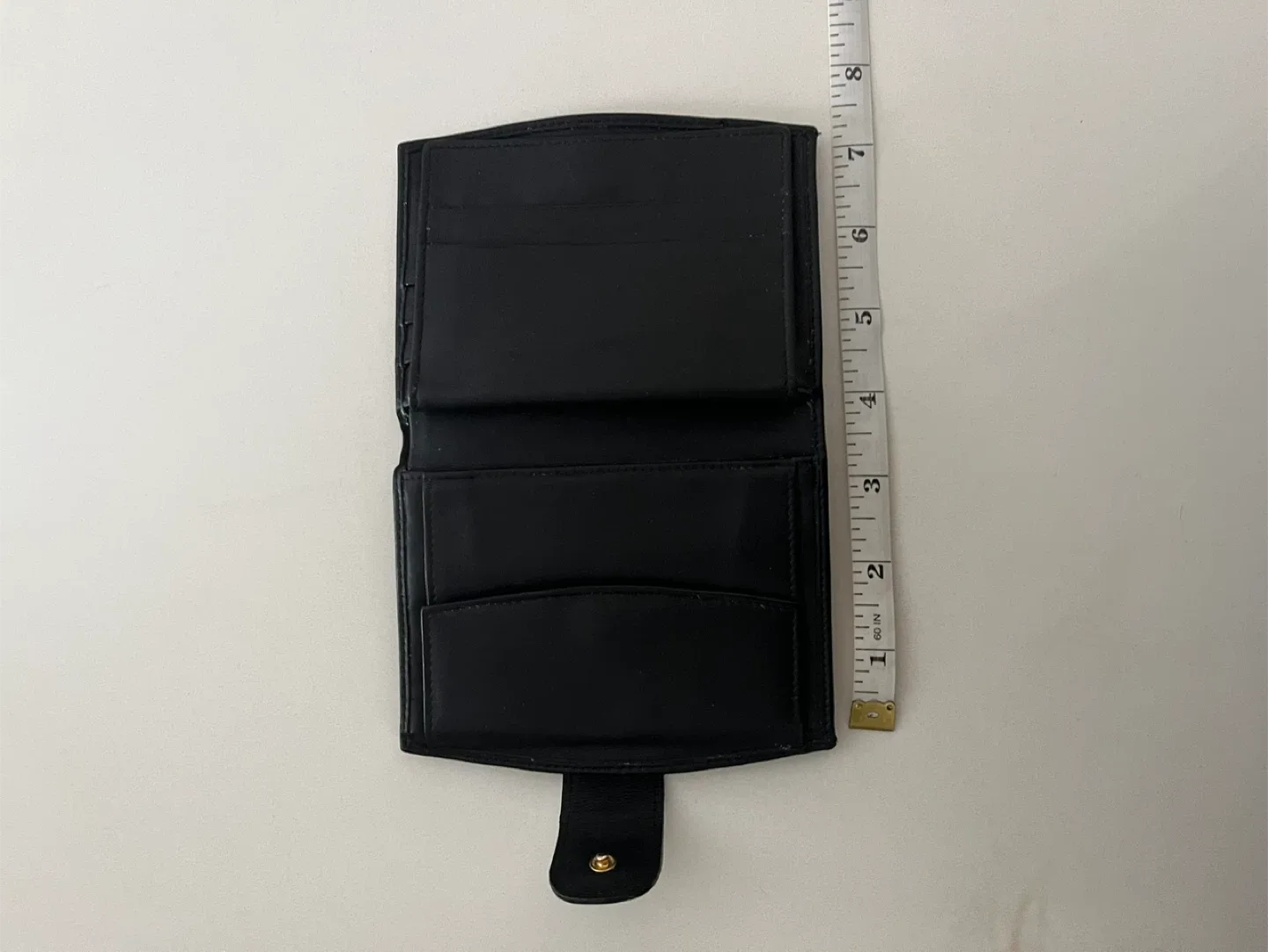 VintageBally Black Leather Wallet - Swiss Made image indicator(10)