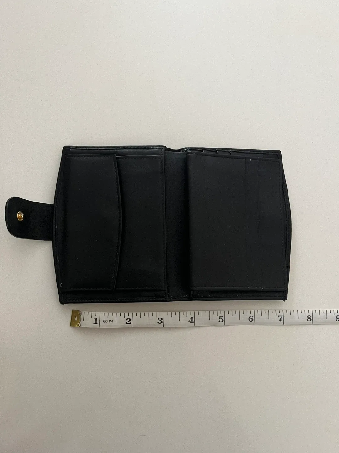 VintageBally Black Leather Wallet - Swiss Made image indicator(8)