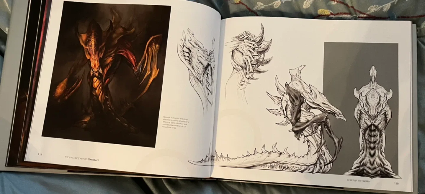 The Cinematic Art of StarCraft Book image indicator(2)