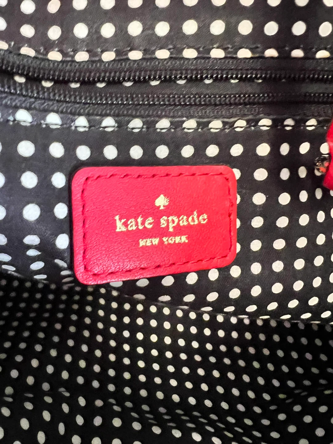 Kate Spade Red Quilted Xmas Holiday Designer Bag - photo 3