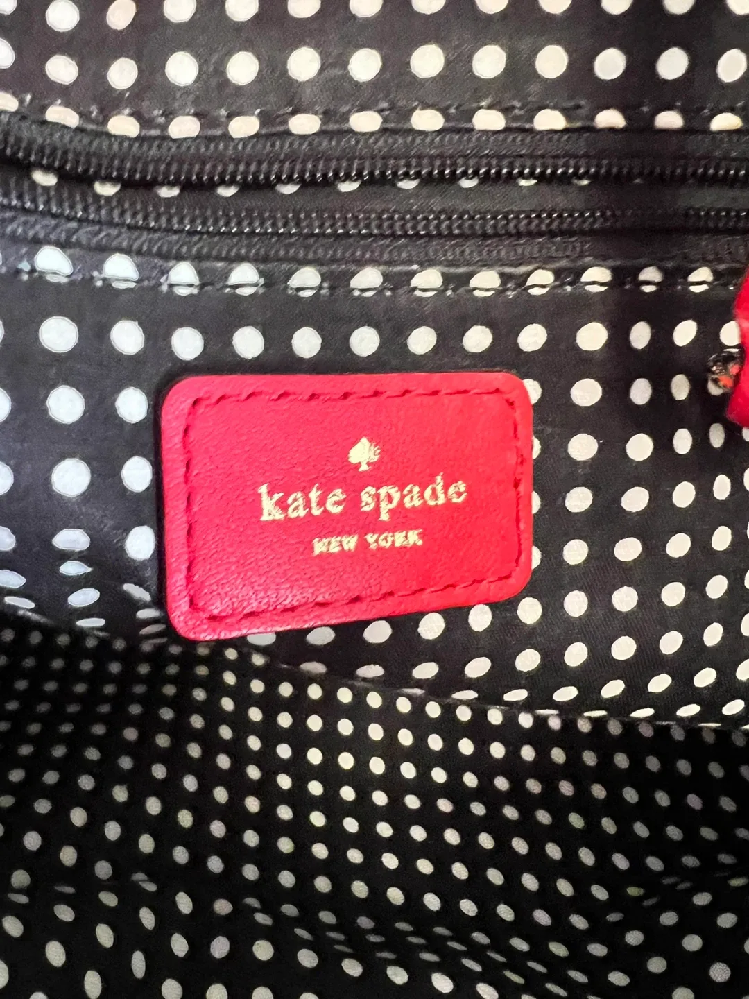 Kate Spade Red Quilted Xmas Holiday Designer Bag image indicator(3)