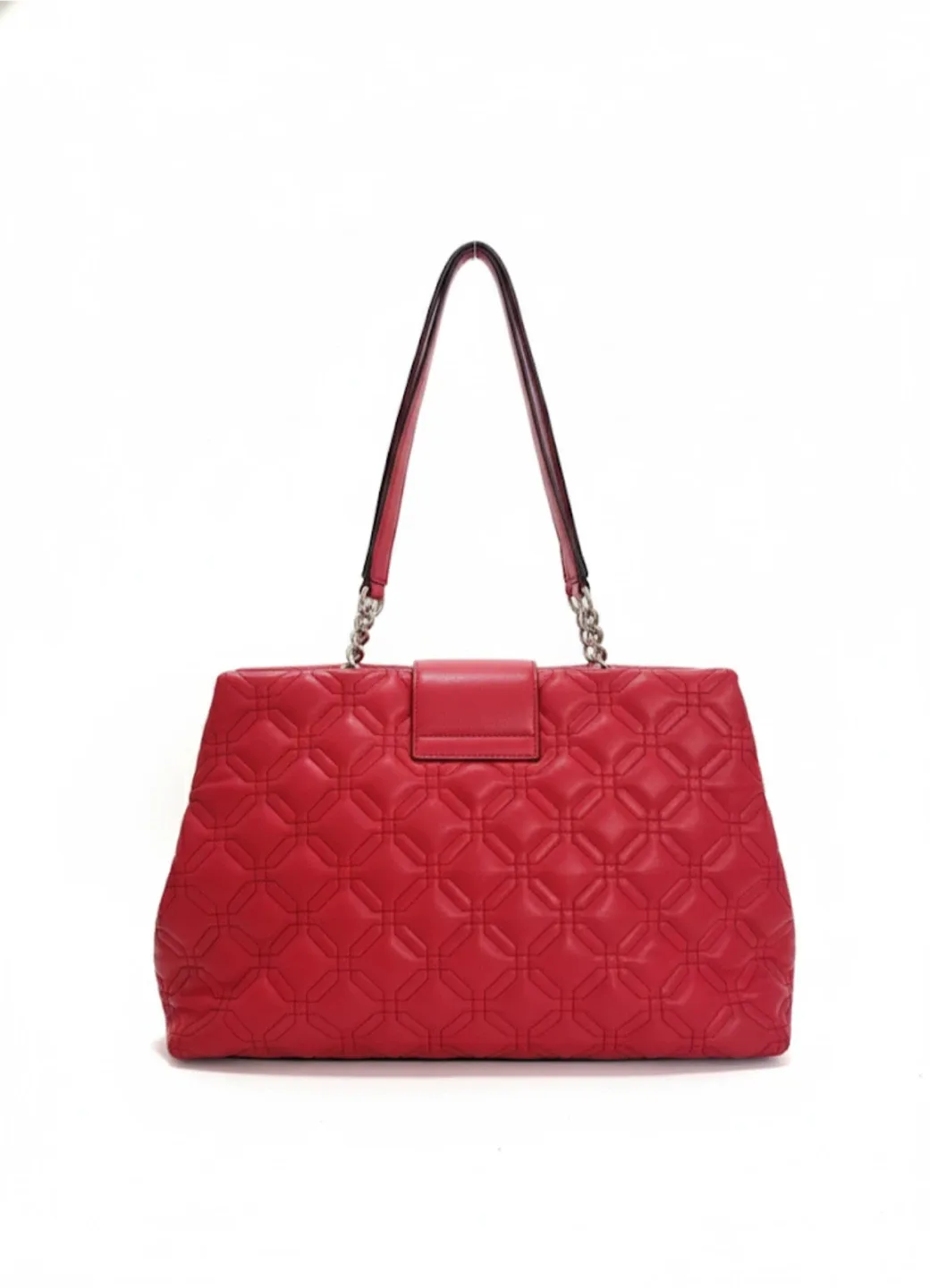 Kate Spade Red Quilted Xmas Holiday Designer Bag image indicator(5)