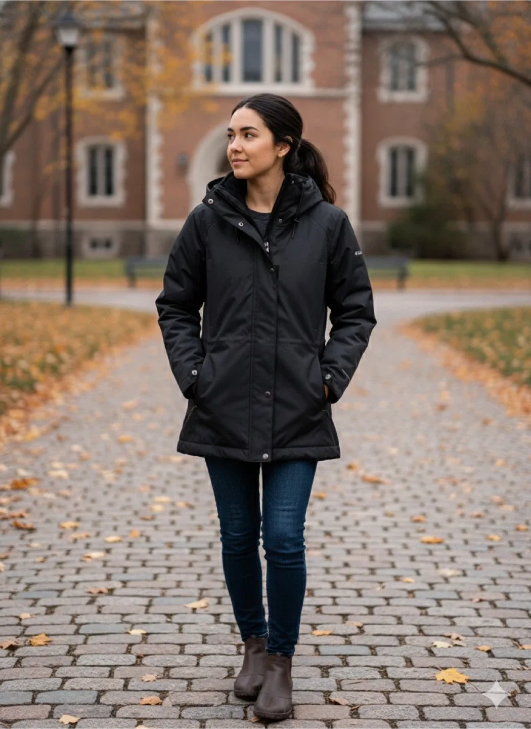 Columbia Omni-Heat Insulatrs Winter Jacket, Black image indicator(4)