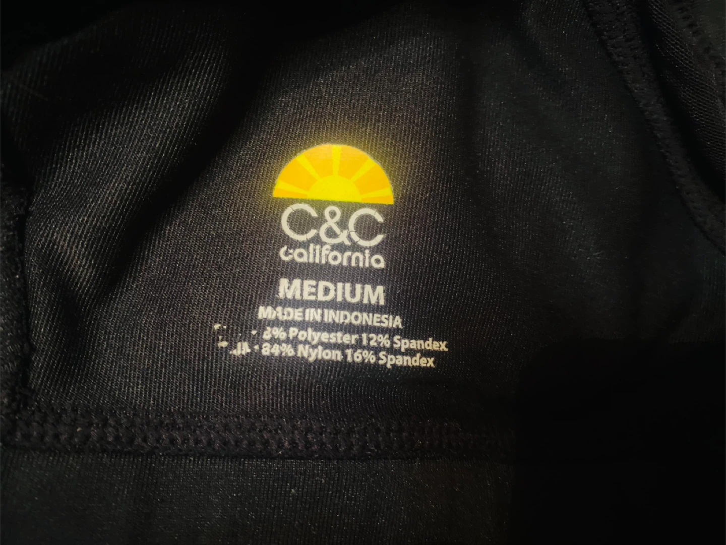 C&C California Sports Bra - Size Medium - photo 3
