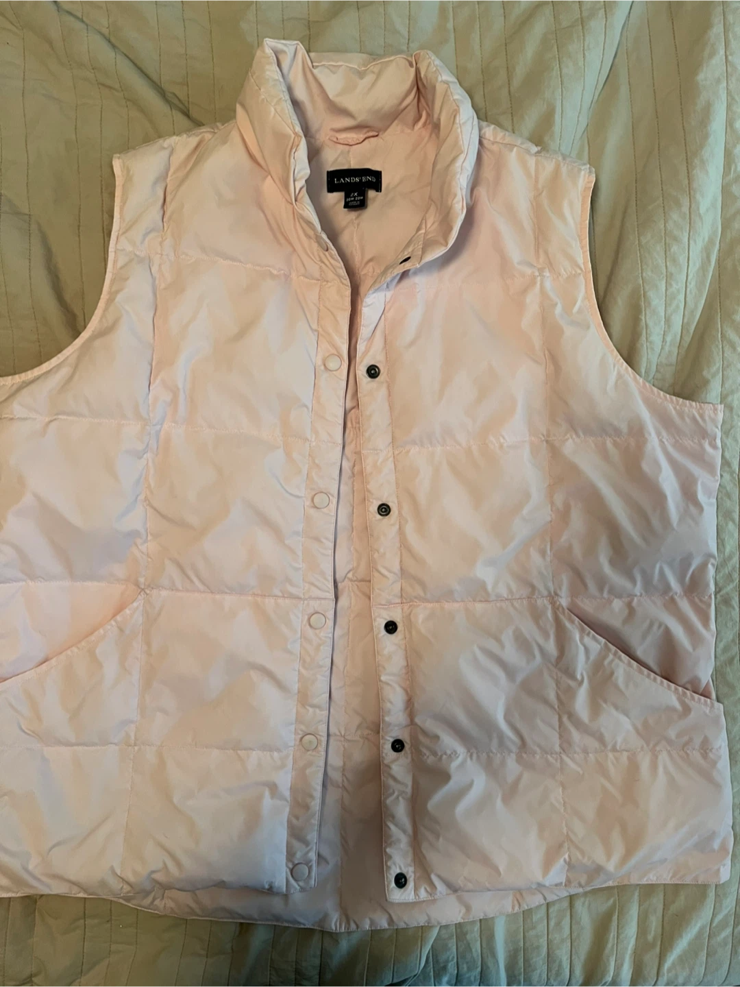 Lands' End Down Vest - 2X (20W-22W)