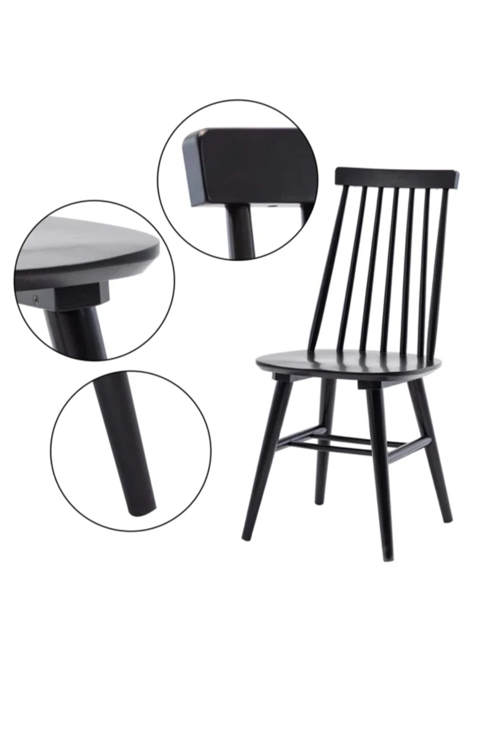 Black Dining Chair
