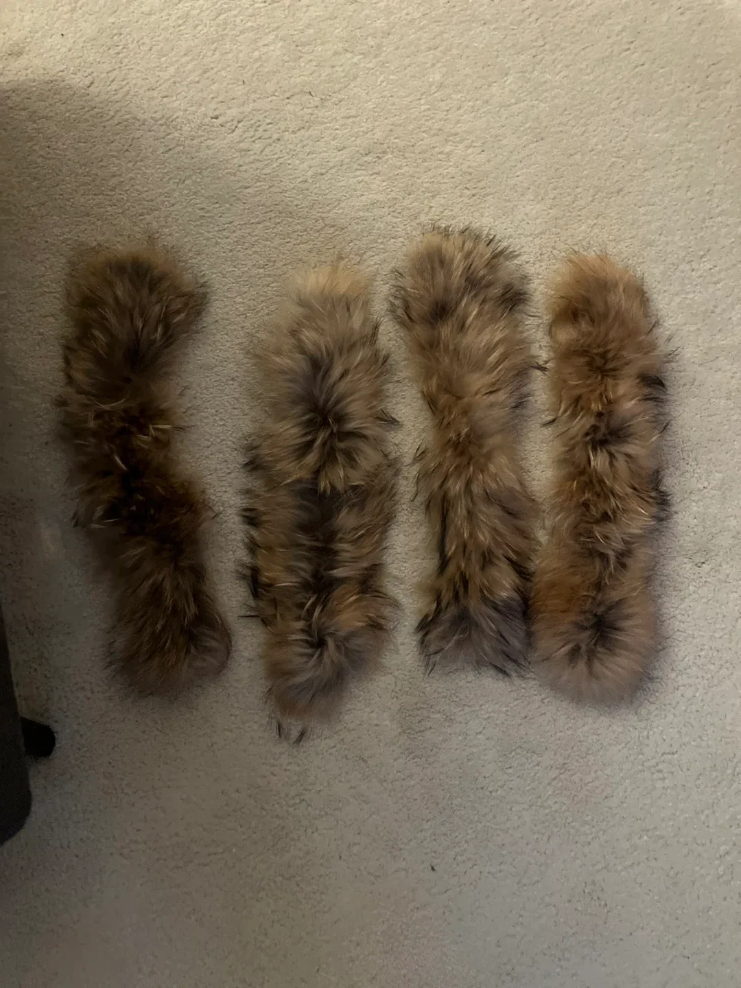 Coyote fur Pieces