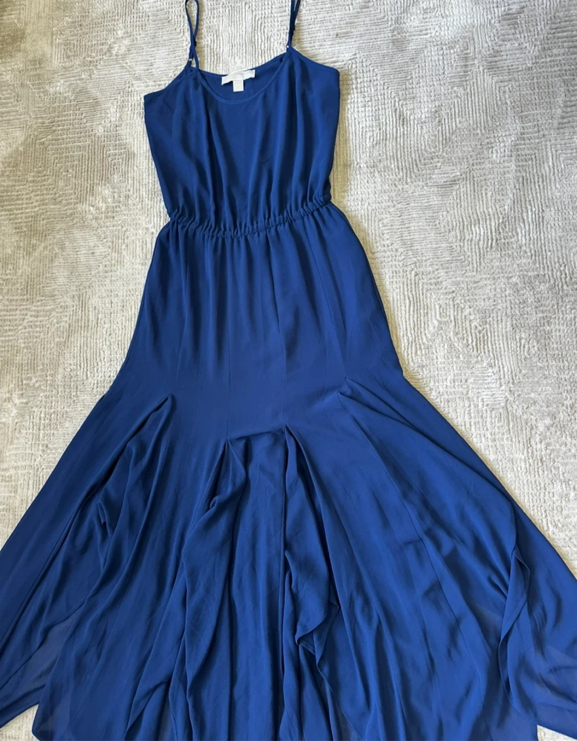 Michael Kors Blue Spaghetti Strap Dress - photo 2