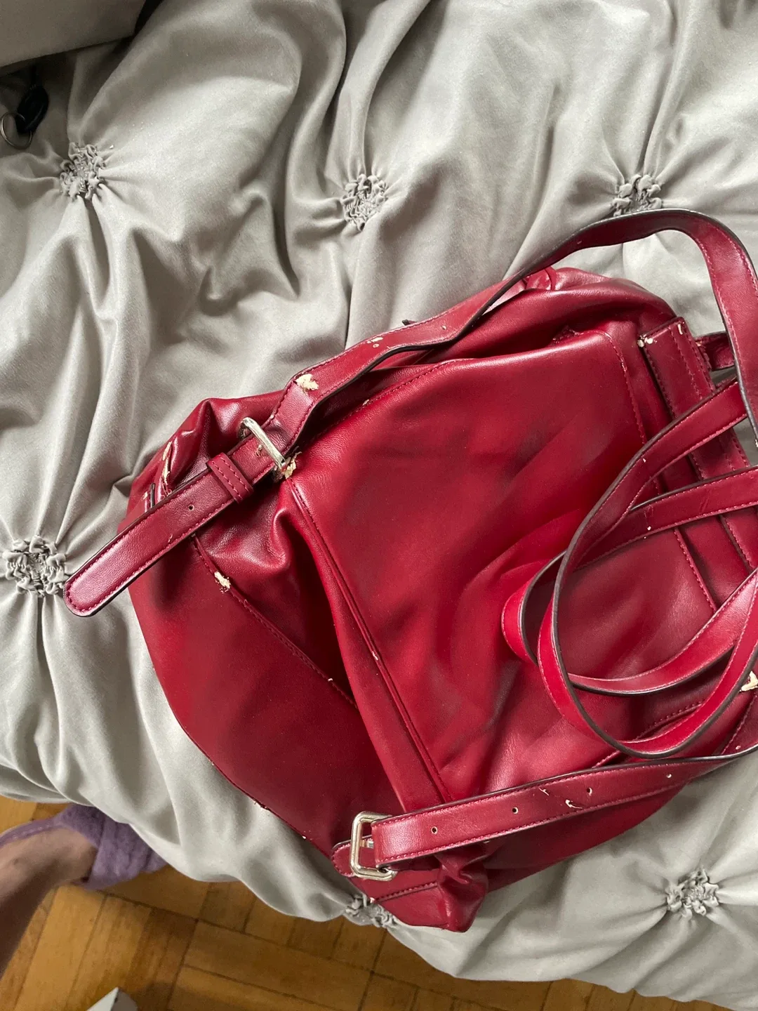 DKNY Leather backpack image indicator(7)