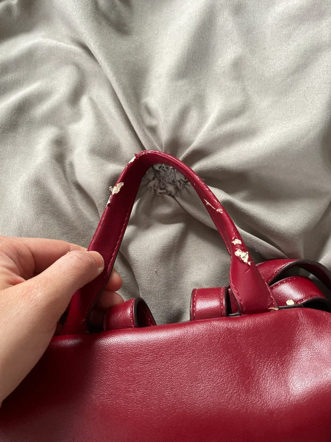 DKNY Leather backpack image indicator(4)