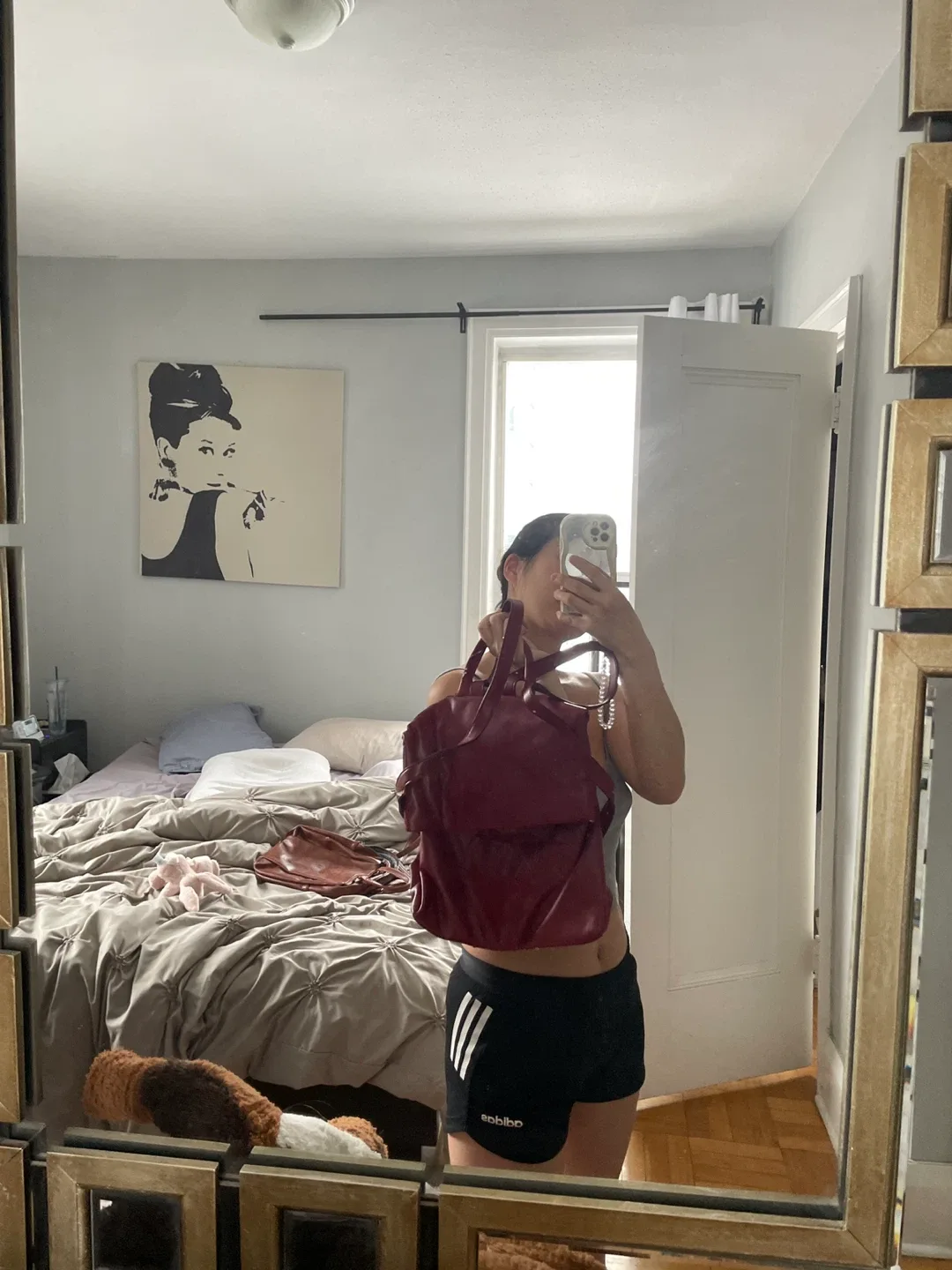 DKNY Leather backpack image indicator(8)