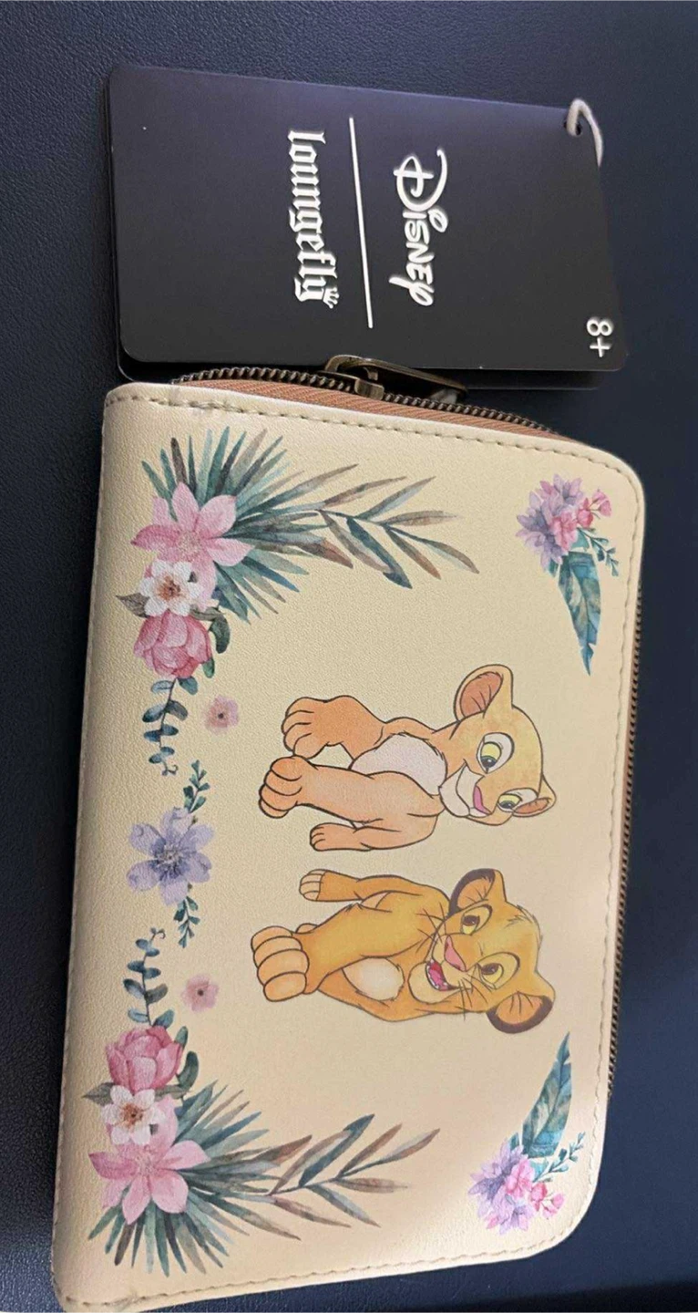 🥕Disney Loungefly Lion King Floral Wallet