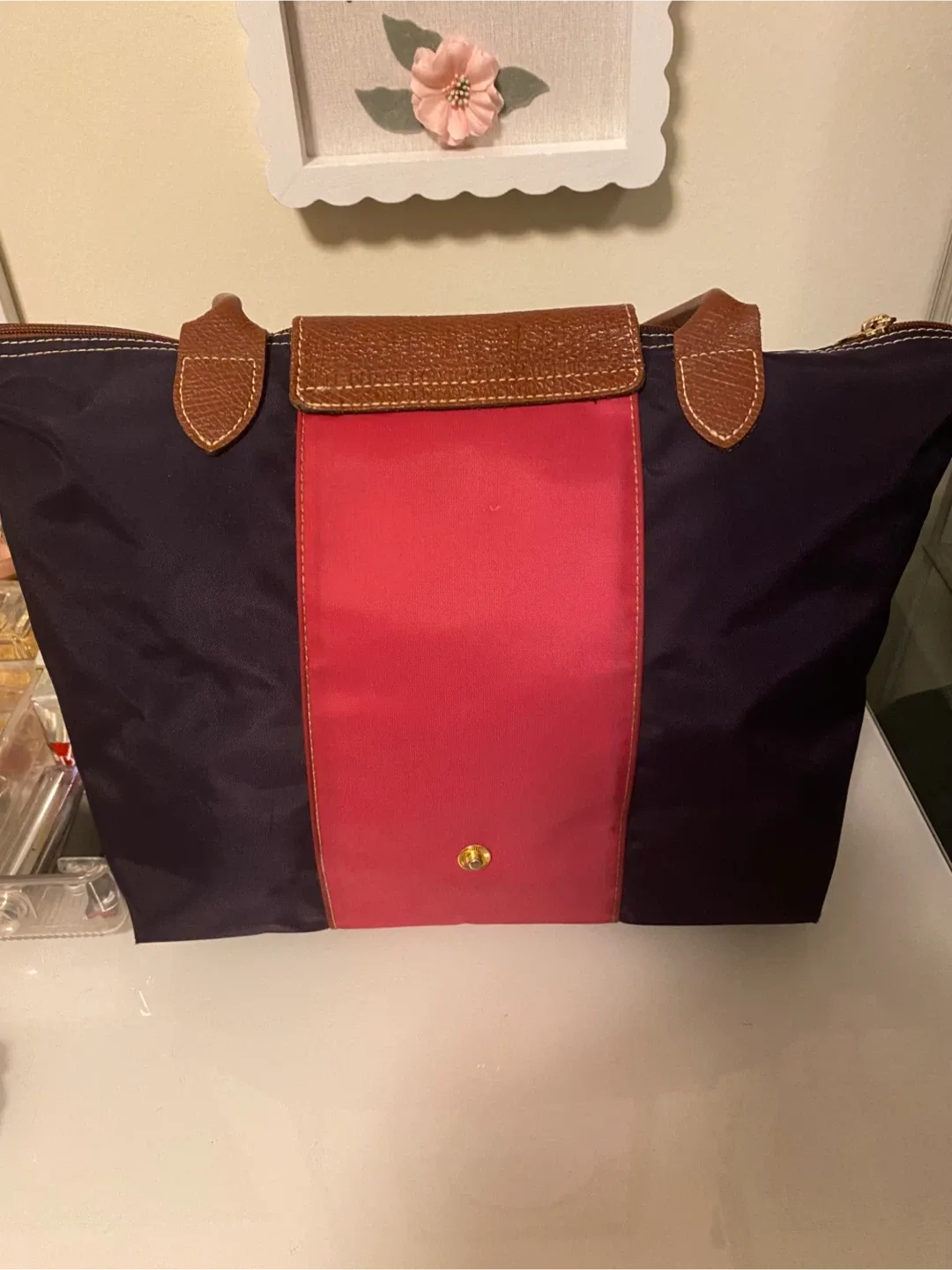 Longchamp Tote Bag emoji limited edition image indicator(2)
