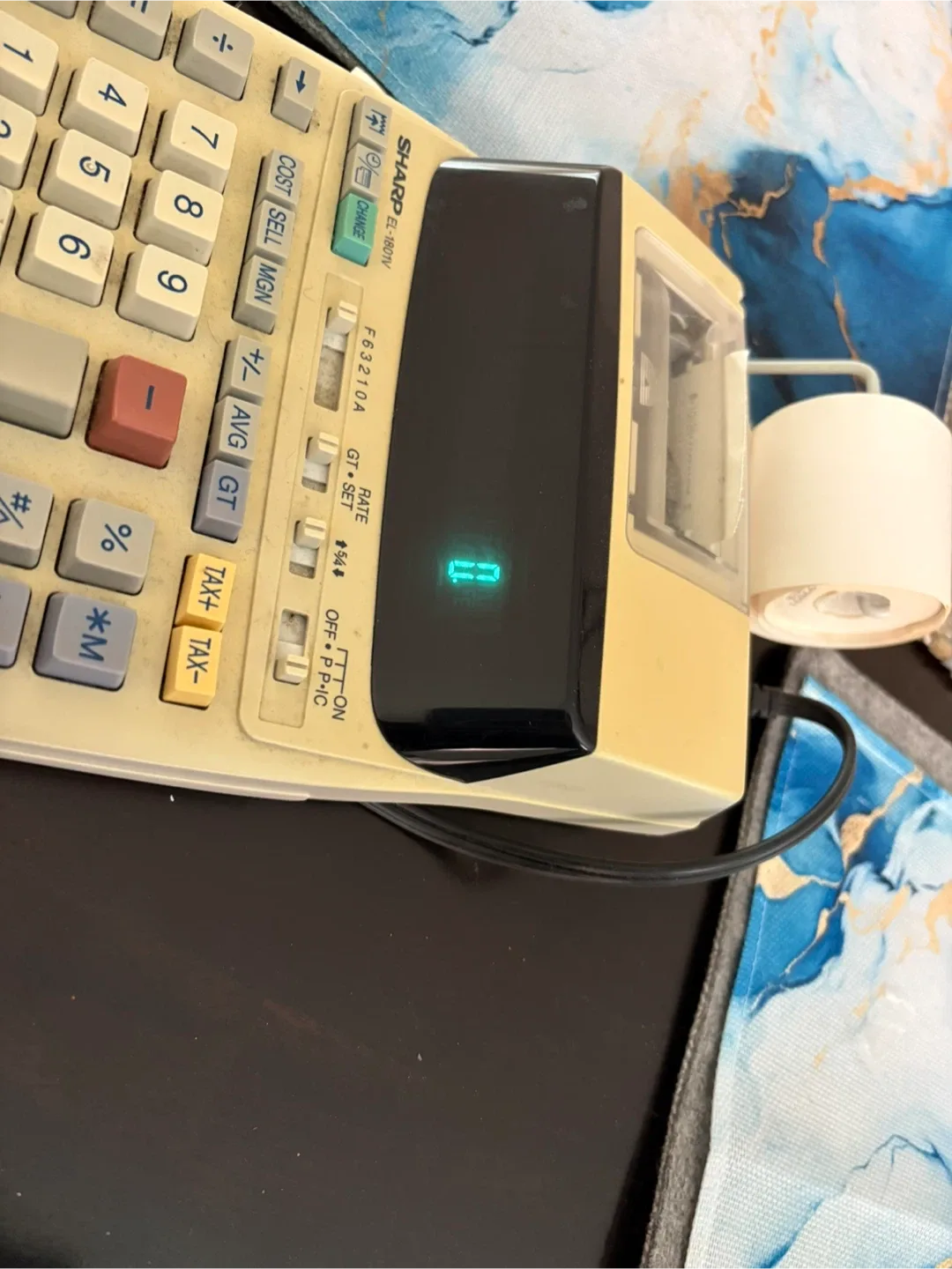 Sharp Electronic Calculator Adding Machine 🥕 image indicator(4)