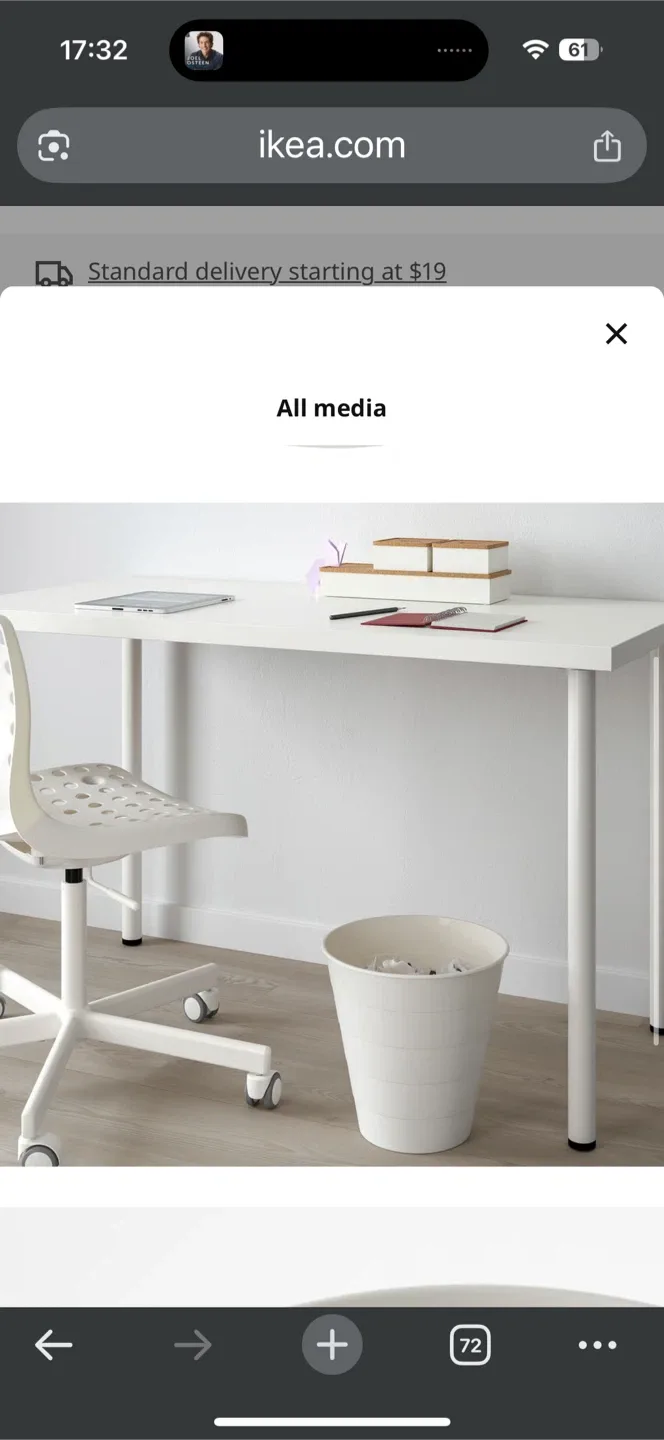 Three IKEA trash bins (bundle) image indicator(3)