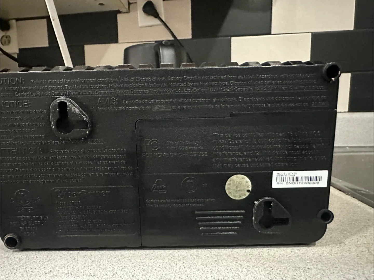 CyberPower ST425 —power supply (UPS). image indicator(8)