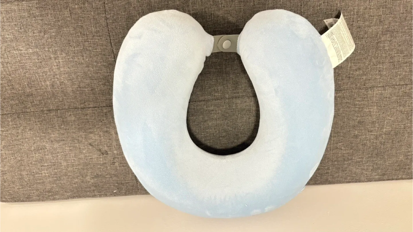Miniso Dreamer Collection Memory Foam Neck Pillow - Blue thumbnail