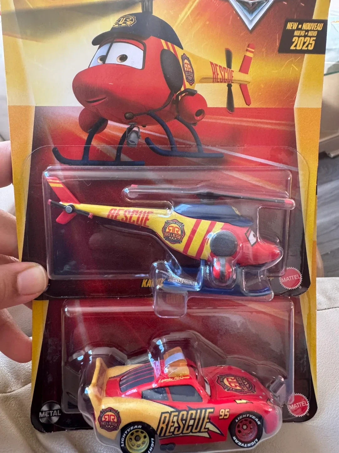 New Disney Pixar Cars Rescue Vehicles limited edition