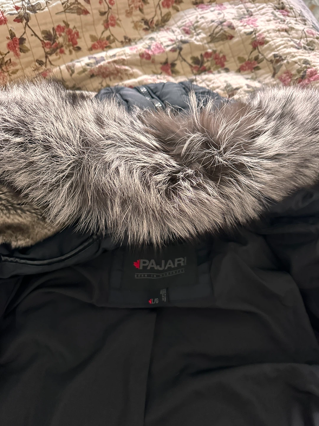 PAJAR Black Down Parka - Size L - photo 4