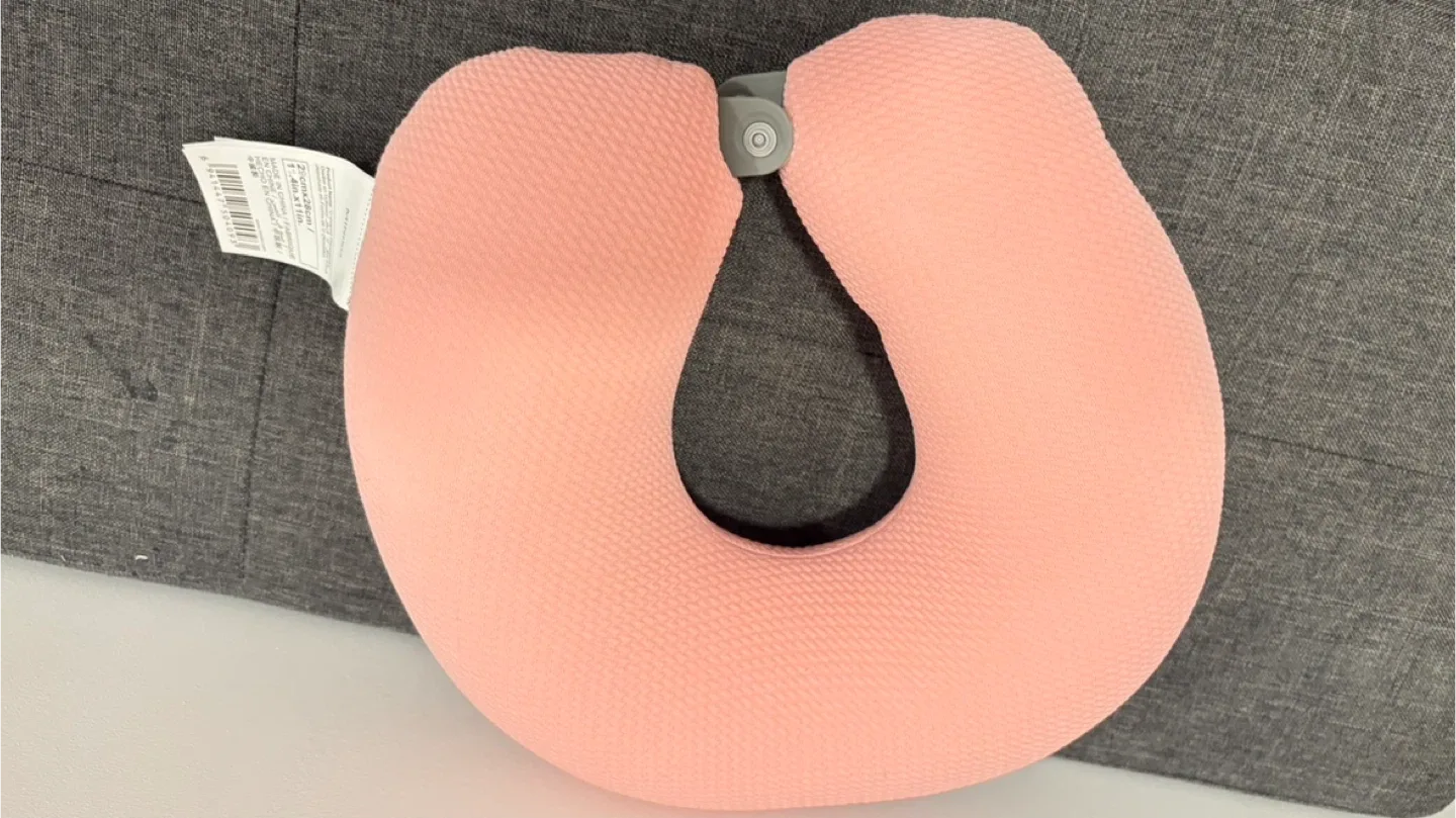 Miniso U-Shaped Neck Pillow - Pink image indicator(2)