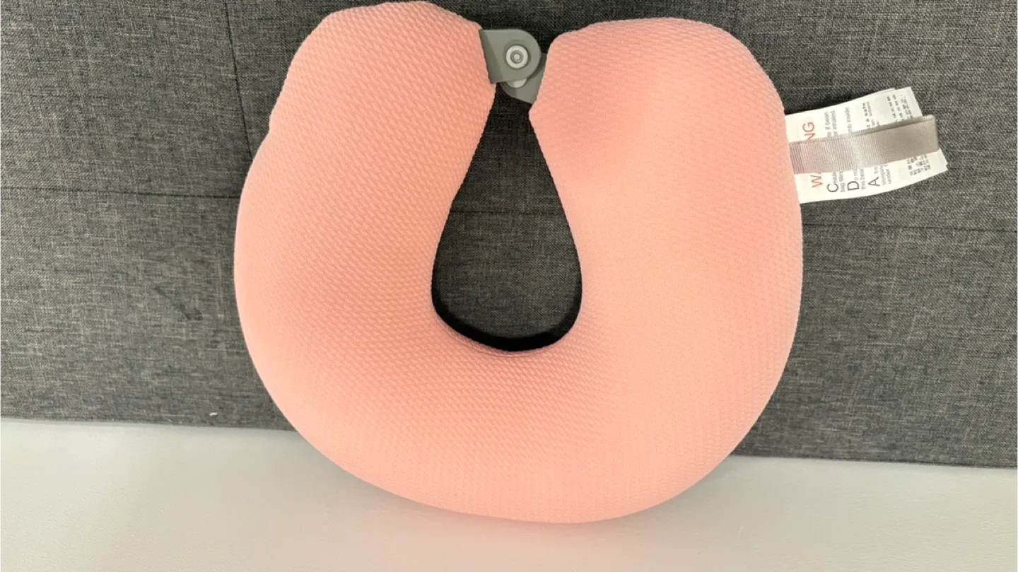 Miniso U-Shaped Neck Pillow - Pink thumbnail